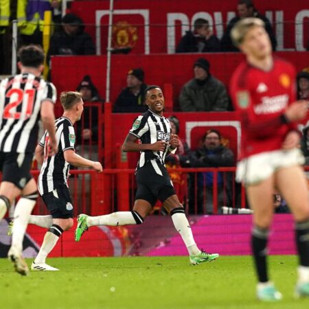 Another humiliation: Manchester United beaten and eliminated by Newcastle at Old Trafford