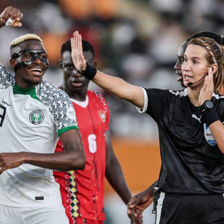 Moroccan Referee Bouchra Karboubi Makes History as the First Arab Woman to Officiate an AFCON Match