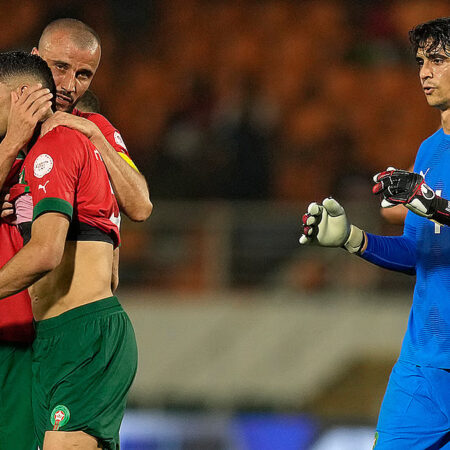 Hakimi misses penalty as South Africa knocks Morocco out of AFCON