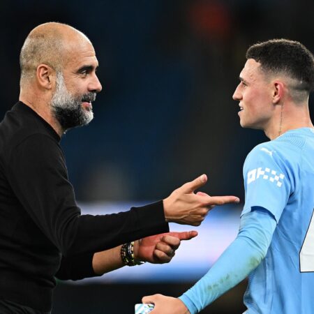 Guardiola says Foden is the best player in the Premier League after the Manchester derby.