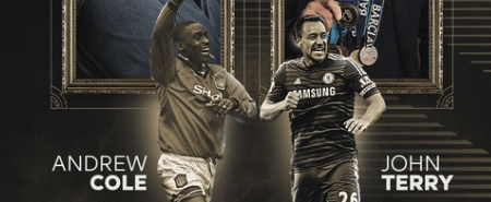 Andy Cole and John Terry inducted into the Premier League Hall of Fame